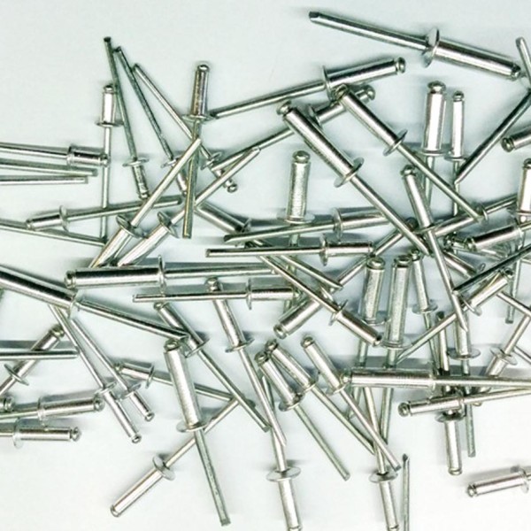 400g OF 'MIXED IN THE PACK' POP RIVETS BLIND ALUMINIUM STEEL SHAFT DOME RIVETS 