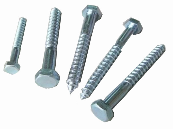 HEX HEAD CHOOSE YOUR OWN AMOUNT SCREWS 6.0 x 25mm ZINC PLATED COACH BOLTS 